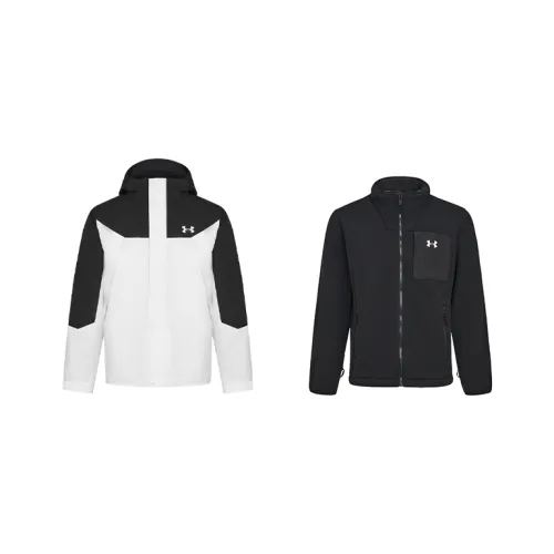 Under Armour Черный Белый Унисекс Куртки