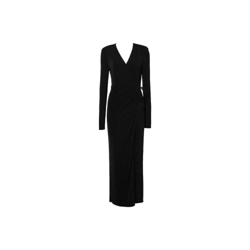 DPLAY Длинное платье с длинными рукавами женское