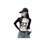 Вересковый серый [27 Зебровый принт Синий текст] Молнии