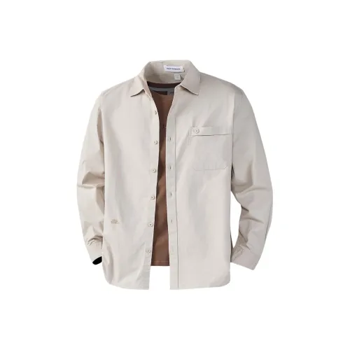 FAIRWHALE Длинный рукав мужская рубашка