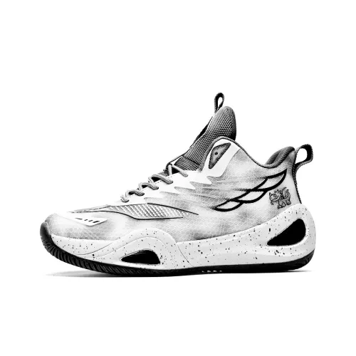 WAVECREST Амортизация устойчивость к истиранию дышащие противоскользящие высокие баскетбольные кроссовки унисекс