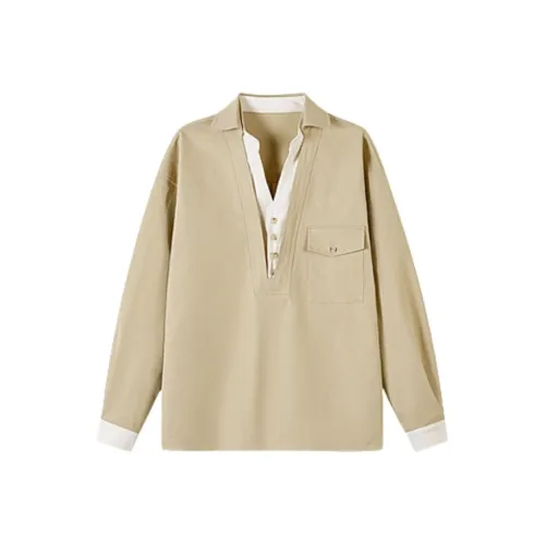 YGPRW Хаки Женские Рубашки