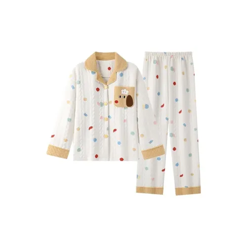 QIAOYUN Щенок Женские Пижамные комплекты