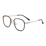 Черный Золото + Защита от синего света 0 диоптрий Меняющий цвет [Серый, Коричневый, Синий, Фиолетовый, Розовый, Оранжевый] Записка Цвет