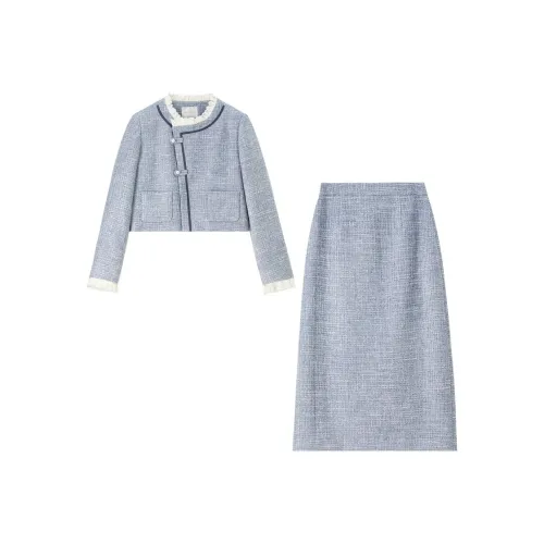 SENTUBILA Синий Женские Повседневные Костюмы