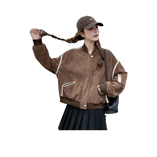 PZHK Коричневый Женские Куртки