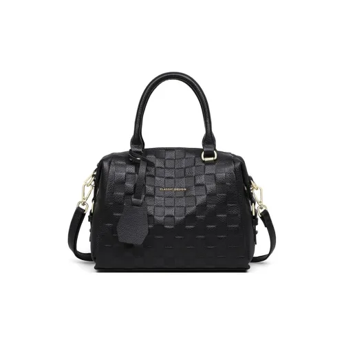 Younger Song Коровья кожа с синтетической кожей сумка женская черный