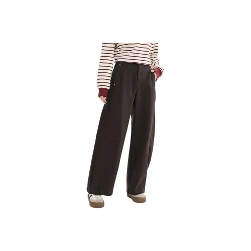 SANFU Кофе Женские Джинсы