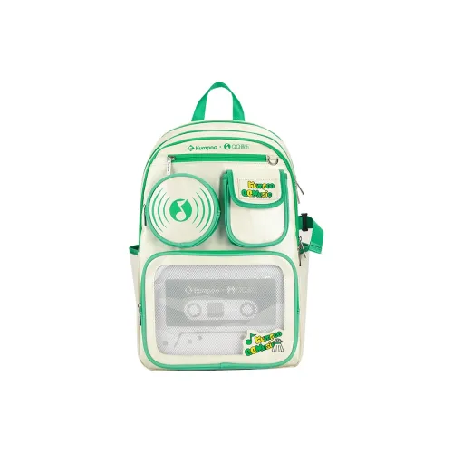 KUMPOO Рюкзаки Ecru Green Unisex