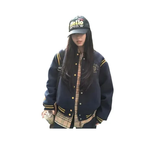 MORii Темно-синие женские бейсбольные Джерси