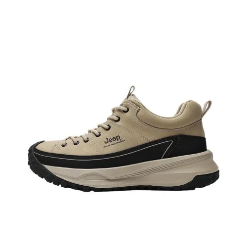 Jeep Износостойкий Дышащий Легкий Термический Увеличивающий Высоту Низкий Топ Альпинизм Походная обувь Мужская