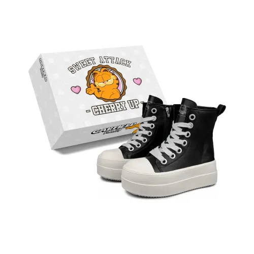 JIAFEIMAOJIAZU Высота Увеличивающая Противоскользящая Высокий Топ Повседневная Обувь Женская