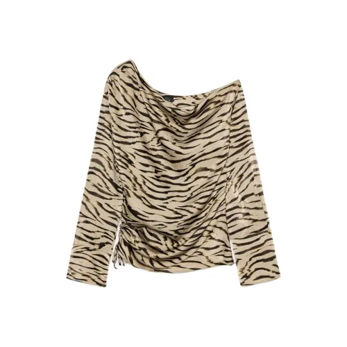 ZARA Светлый хаки Женские T-рубашки