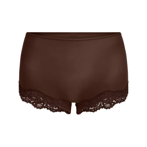 SKIMS FW25 PASSE TOUT Кружево BOY SHORT Boxer Briefs Women's