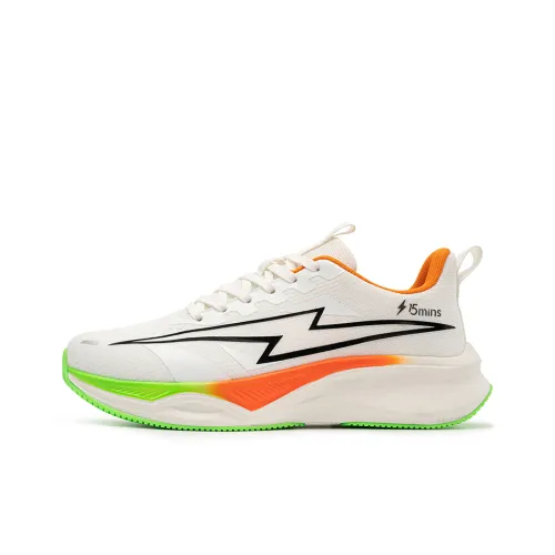 15 MINS Устойчивые к истиранию противоскользящие скейтбордические кроссовки унисекс в коробке