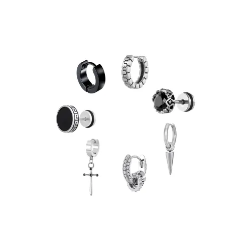 JianKai Серьги из титанового стального сплава Унисекс