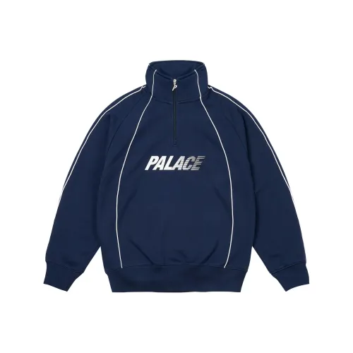 PALACE FW25 FAST Логотип 1 4 ZIP Свитшот Унисекс