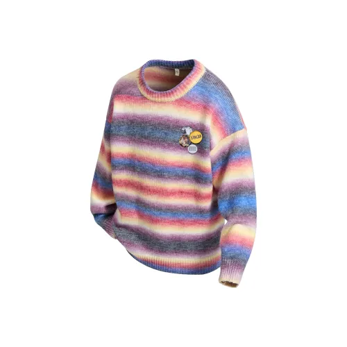 Dunhuang Museum Succulent Виноградный фиолетовый Унисекс Свитера