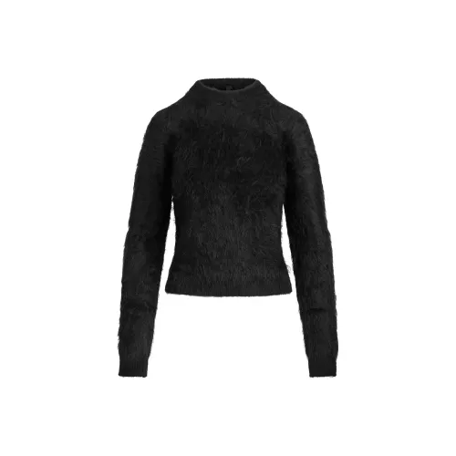 SKIMS FW25 Брушированный альпака Crewneck Свитер Женские