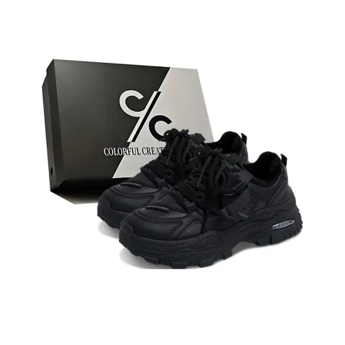 Colorful Creations Толстая подошва Кроссовки Женские