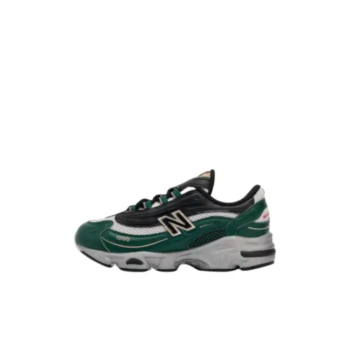 New Balance NB 1000 Low Топ Детские беговые кроссовки Зеленый Children Возраст 3-7 лет