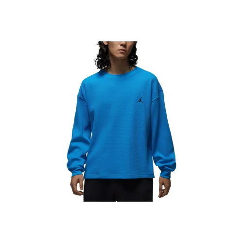 Jordan Flight 435 Свет Кине-Синий Черный Мужская T-Рубашка