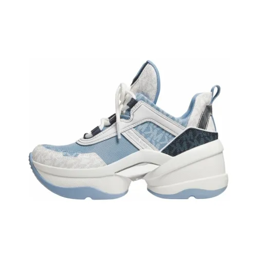 MICHAEL KORS Повседневная обувь Женская Белая Синяя