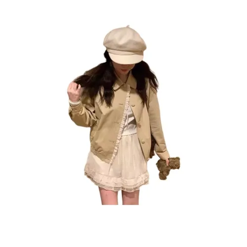 PZHK Хаки Женские Куртки