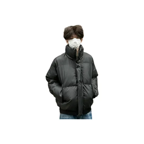 PODGORNOI Черный мужской пуховик