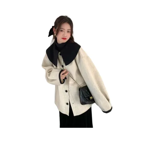 PZHK Овсяное Женское Пальто