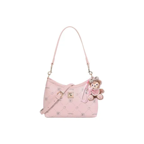 Disney Лотсо PVC Текстиль Подмышечный Сумка на плечо Женская Многоцветная