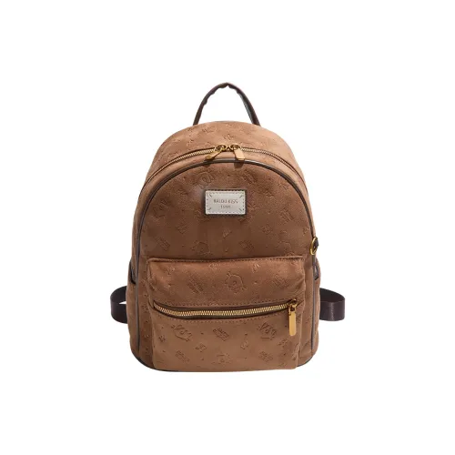 Gerlanx ПУ (полиуретан) Рюкзак Стандартный Женский Коричневый Кофейный