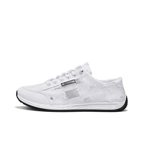 15 MINS Classic Vintage Устойчивый к истиранию Дышащий Низкий Топ Повседневная обувь Мужская