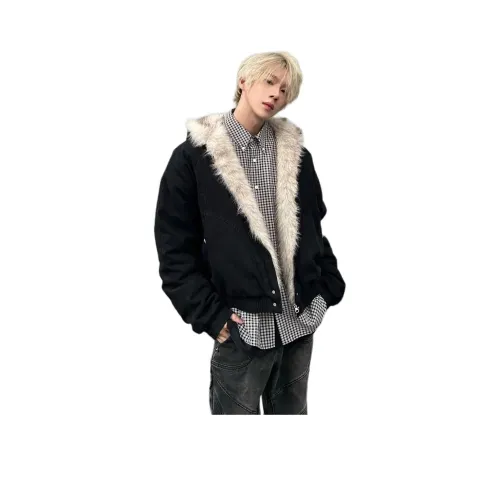 PODGORNOI Черный мужской пуховик