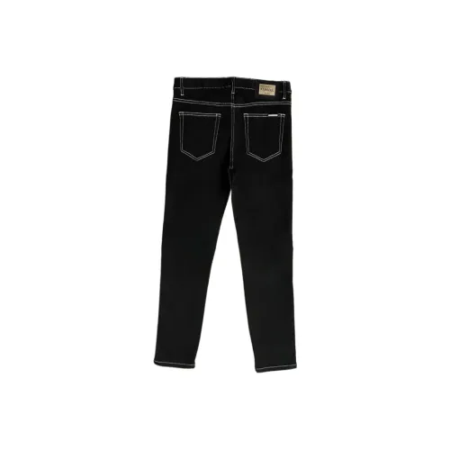 CAT'S PAW Черный Унисекс Джинсы