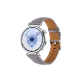 Фиолетовый ремень из натуральной кожи