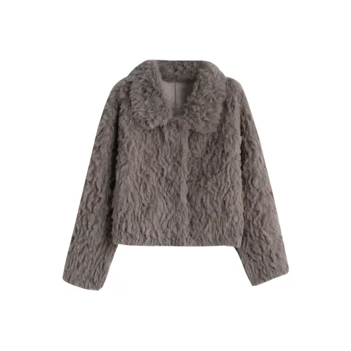 Tonlion Кофе Женские Меховые изделия