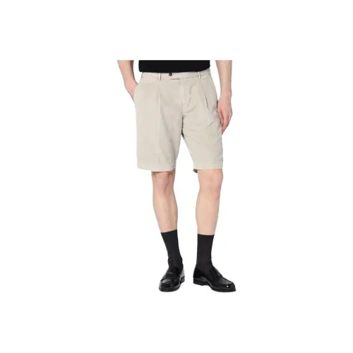 PT01 Light Brown Men's Casual Shorts PT01 Светло-коричневые мужские повседневные шорты