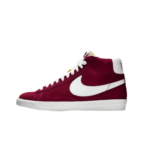 Nike Blazer High Топ Скейтборд Кроссовки Мужские Красные