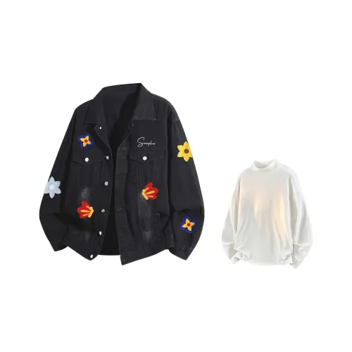 SOIE Унисекс Джинсовые куртки