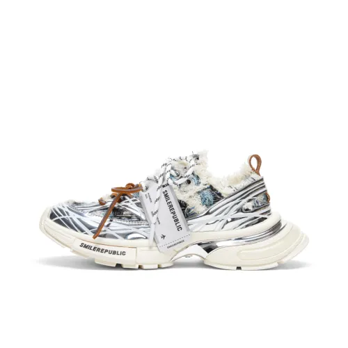 SMILEREPUBLIC Low-Top Кроссовки Blue Black Unisex