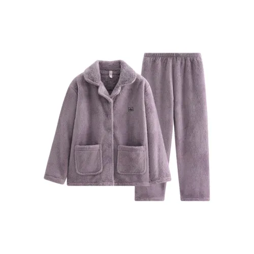 FENTENG FJ26940683 Фиолетовый Женские Пижамные Комплекты