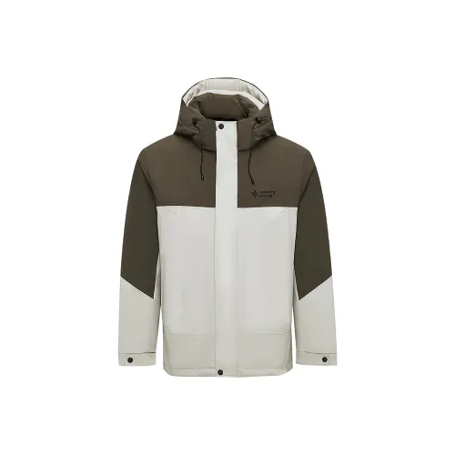 HLA Темно-коричневый и 30 Мужские Пуховики