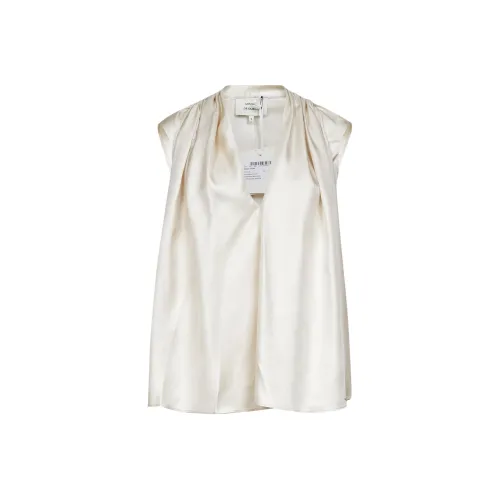 Loulou De Saison Айвори Белые Женские Рубашки