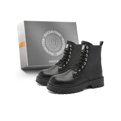 HACKBUTEER Ankle Длина (размер в длину) Martin Boot Унисекс Коробка Включено