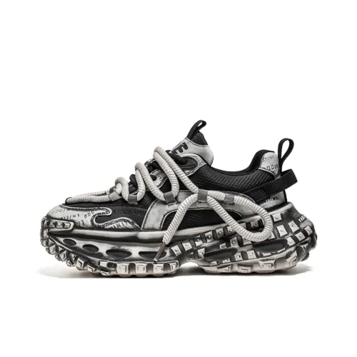 FCMM Низкий топ толстая подошва кроссовки мужские