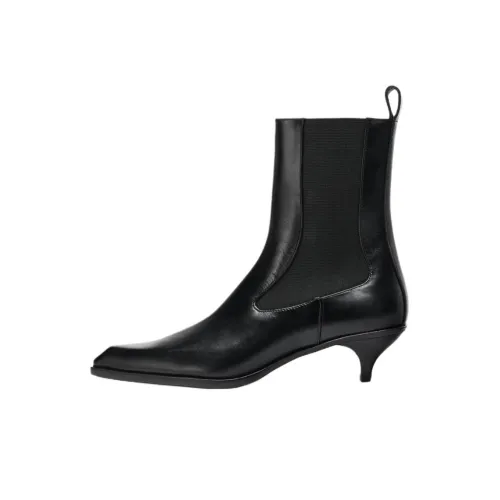 ZARA Челси 4,5 см Женские Черные