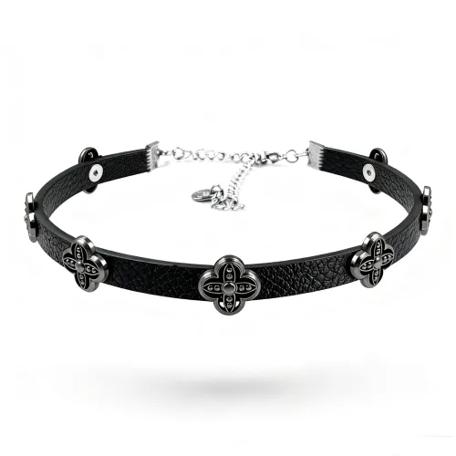 COMPLETE99% Искусственная кожа Ожерелья Женские