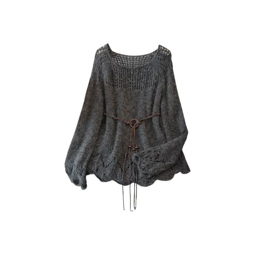 SIBAISHE Темно-серый Женский Трикотаж