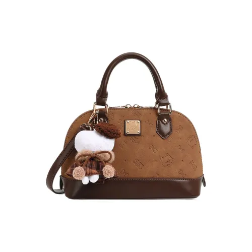 DIFFERENT FACES ПУ (полиуретан) Сумка Стандартная Женская Шоколад